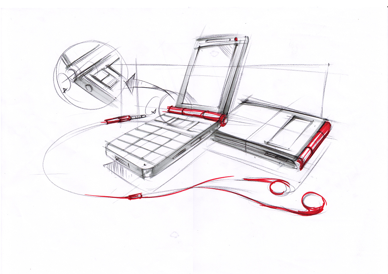 手機產品設計手繪上色 從概念到視覺呈現的藝術